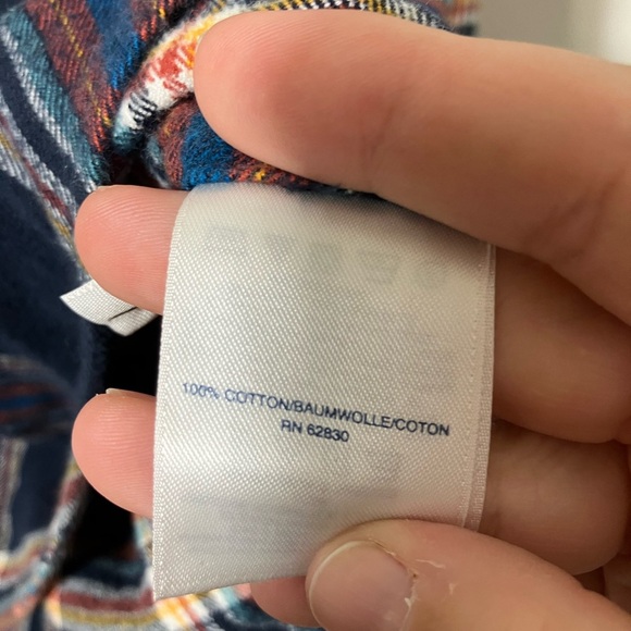 Lands End Flannel Shirt Men’s Sz 2XL Soft Preppy‎ Casual Plaid Cotton - Picture 2 of 7